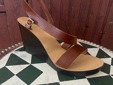 New Salvatore Ferragamo Wedge Sandal