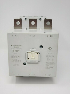 GH15ST-3-00A / GH15ST300A contactor, 260A, 120 VAC (60Hz)/110 VAC (50Hz)/110 VDC