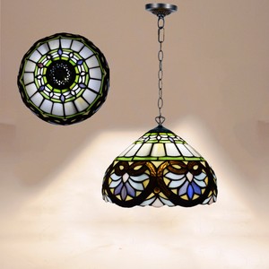 Antique Tiffany Style Handmade Glass Pendant Light Lamps Shade