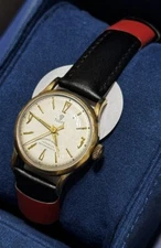 Vintage Tudor unbreakable mainspring incabloc antimagnetic 10k Gold