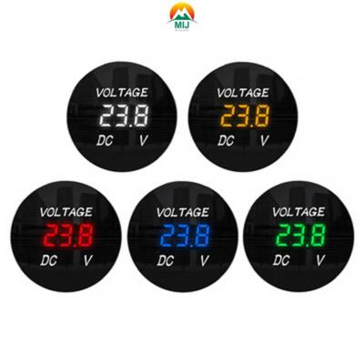 Car Motorrad 12v-24v Motorcycle Voltmeter DC Panel Digital Voltage Meter Anzeige