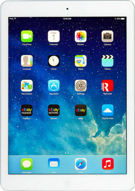 Apple Ipad Air 1st Gen 32gb Wi Fi 9 7in Silver For Sale Online Ebay