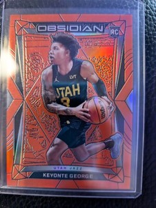 2023-24 Panini Obsidian Keyonte George Orange No.35 #/99