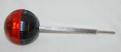VINTAGE CREATIVE TOOLS BENNINGTON VT. RATCHET BALL HEAD SCREWDRIVER FLAT PHILLIP