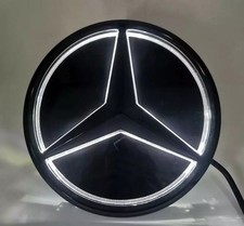 Fits Mercedes Benz 2015-2019 GLC GLS Front Grill LED Black Light Emblem Badge💎