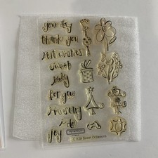 My Acrylix Acrylic Stamp Set Sweet Occasions C1138 CTMH Close To My Heart