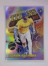 Roman Anthony Rookie Titans Of The Game Foil Insert 2026 Topps Series 1 Baseball