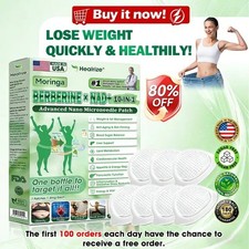 Moringa Berberine NAD 10-in-1 Patch  O Healrize Advanced Daily Patch