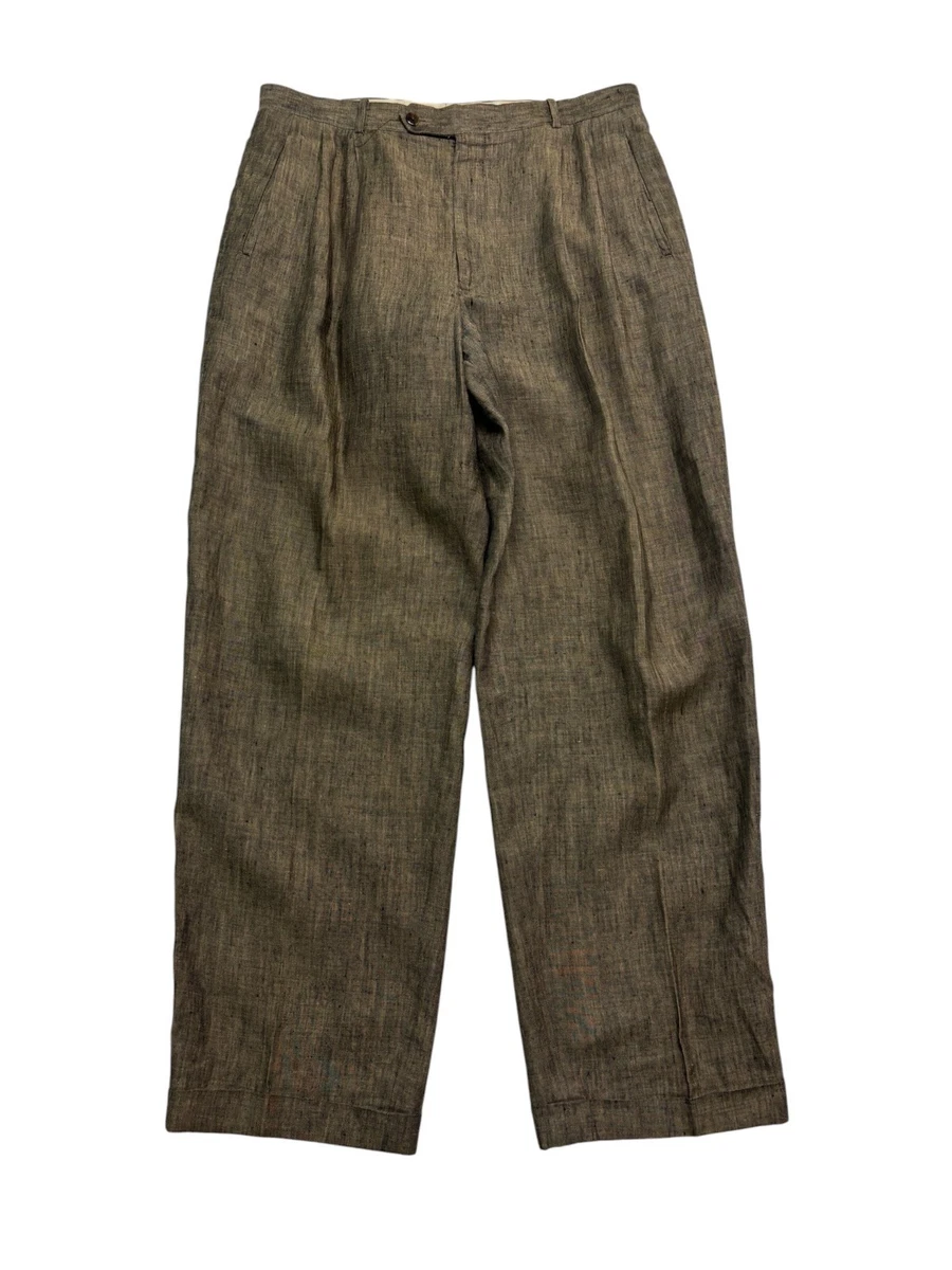 Linen Pants for Men with Vintage for sale | eBay