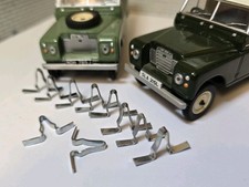 Land Rover Bonnet Rest Strip Clips Series 2 2a 3 Front Radiator Panel x10 338380