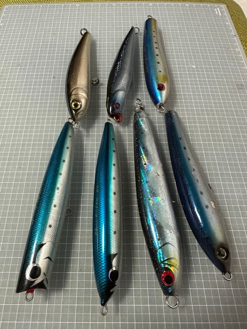 Topwater lures for blue-backed fish, set of 7 - Image 2