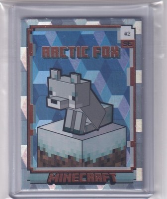 2024/2025 Panini Minecraft SE ARCTIC FOX Cubic Parallel #2 01/15