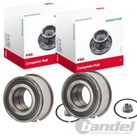2X Fag RADLAGER-SATZ Vorne Passend FÜR Renault Laguna Links+Rechts