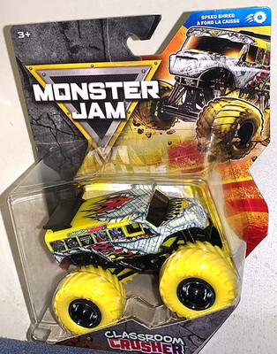 SPIN MASTER MONSTER JAM 2026 CLASSROOM CRUSHER SPEED SHRED SERIES 46 NEW! HTF!