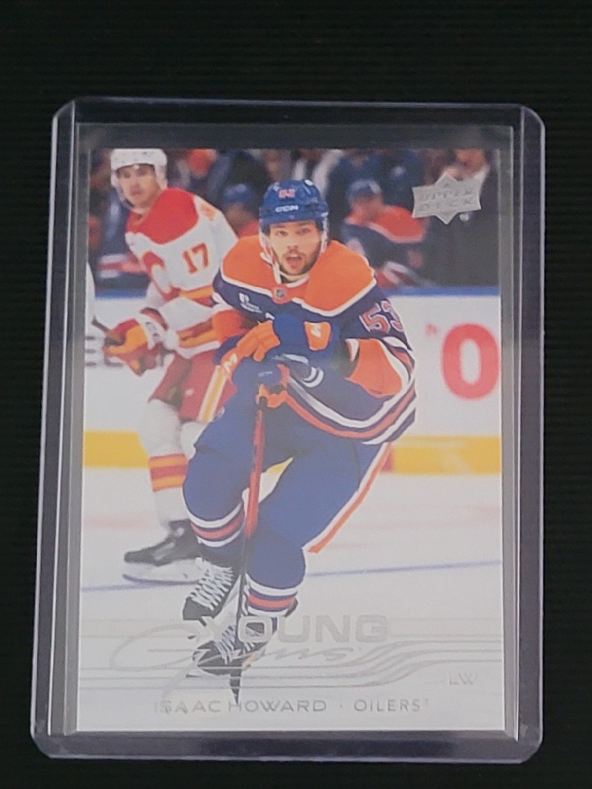 2025-26 Upper Deck Series 2 ISAAC HOWARD #469 Young Guns Edmonton Oilers