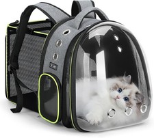 Cat Bubble Backpack Carrier Expandable Large Space Cat Backpack Kitty Small Dog