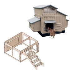 Large Chicken Coop  Stand with Stairs
