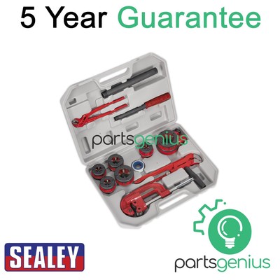 Sealey Rohrgewinde-Set 1/4'' 1-1/4''BSPT PTK993