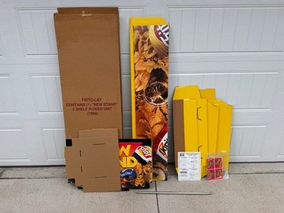 Vintage Frito Lay Doritos Fritos Cardboard Store Display Unused NIB Advertising