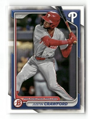 2024 Topps Bowman - Justin Crawford #BP-17 ROOKIE (RC)