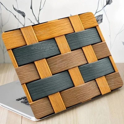 2 Yellow Cubic Blocks Protective Scratch Resistant Sticker For macbook neo skin