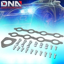 FOR 2002-2016 CHEVY SILVERADO 4.8/5.3/6.0/6.2 EXHAUST MANIFOLD HEADER GASKET SET