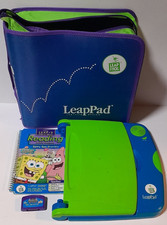 2001 LeapPad Learning System 30004 Bundle With Carrying Case Book  Game