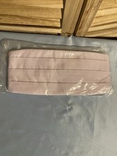 Lord West Men  s Light Purple Tuxedo Cummerbund Fits 26" to 56" Adjustable NEW
