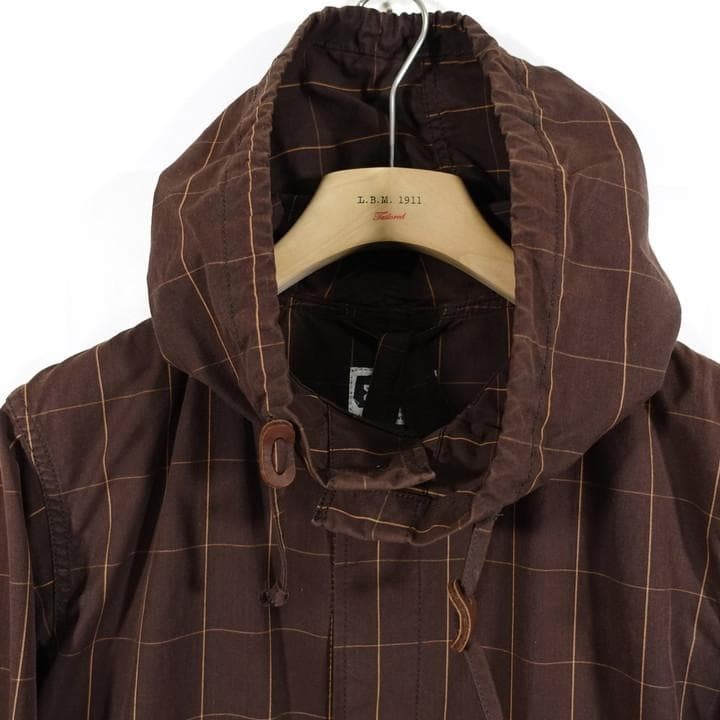Standard Engineered Garments Brown Windowpane Pat… - image 3