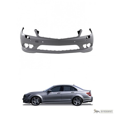 Stoßfänger vorne für Mercedes W204 S204 AMG Paket 07-11 mit PDC mit SRA passend