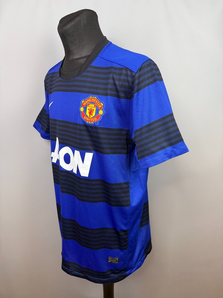 MANCHESTER UNITED 2011 2012 AWAY SHIRT FOOTBALL SOCCER JERSEY NIKE