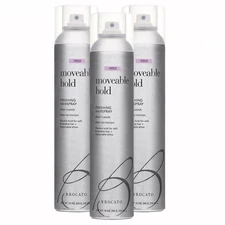 Brocato Moveable Hold Hairspray 3 Pack 10oz Strong Control All Hair Styles