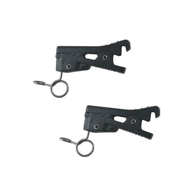 Canfon ABS Plastic Lavalier Microphone Tie Clip for Rode GO, 4.5mm 