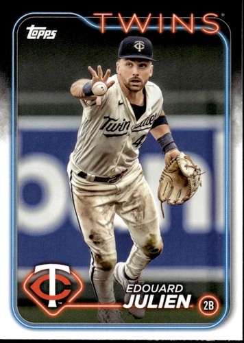 2024 Topps Minnesota Twins #MIN-16 Edouard Julien | Baseball Card