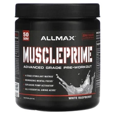 MusclePrime®, Advanced Grade Pre-Workout, White Raspberry, 9.4 oz (266 g)