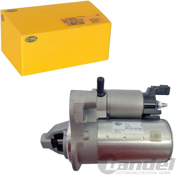Hella Starter Anlasser 1KW 12V FüR Peugeot 208 301 2008 Citroen C3 Ii C4 Ds 3-image