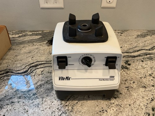 Motore frullatore Vitamix 5000 SOLO BASE bianco testato funzionante modello VM0103