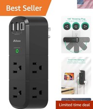 Certified Surge Protector with 1800 Joules - Perfect for Home  Office Use