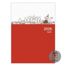 Hallmark Moomin Little My 2026 A5 Monthly Planner Diary with Zipper Pocket New