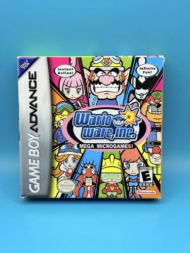 WarioWare, Inc.: Mega Microgame$! (Game Boy Advance, 2003) – Complete in Box