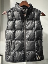 Eddie Bauer First Ascent Kids Down Puffer Vest Black 600 Fill M 10