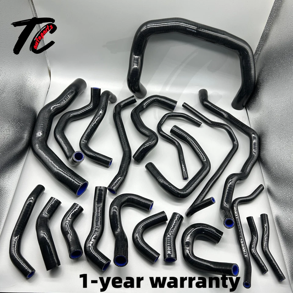 For EA888-III Audi A3,S3,Golf 7 Mk7 GTi 2.0,TSI, R, 2012-2017 Silicone Rad Hose - Image 2 of 4
