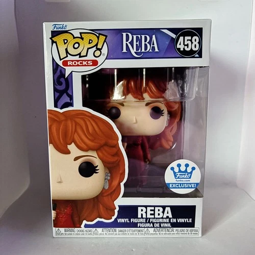 Funko Pop Rocks Reba McEntire Funko Shop Exclusive CMA Awards Red Dress #458