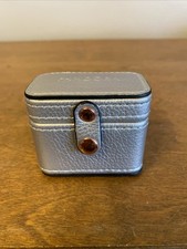 Tiny Silver Pandora Travel Case CHARMS/RINGS Jewelry Organizer 2.5 x 1.5 x2"