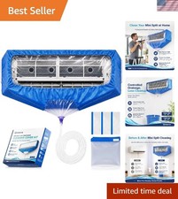 Mini Split Bib Kit: 27-40 in Air Conditioner Cleaning