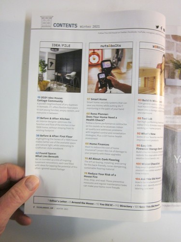 Magazine This Old House Winter 2021 Renovating a 1925 House Artfully - Picture 3 of 11