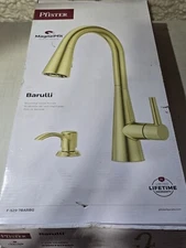 Pfister Barulli F-529-7BARBG Pulldown Kitchen Faucet Brushed Gold