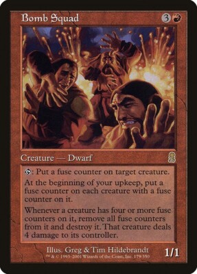 Bomb Squad 1x MtG Odyssey ODY SP/NM