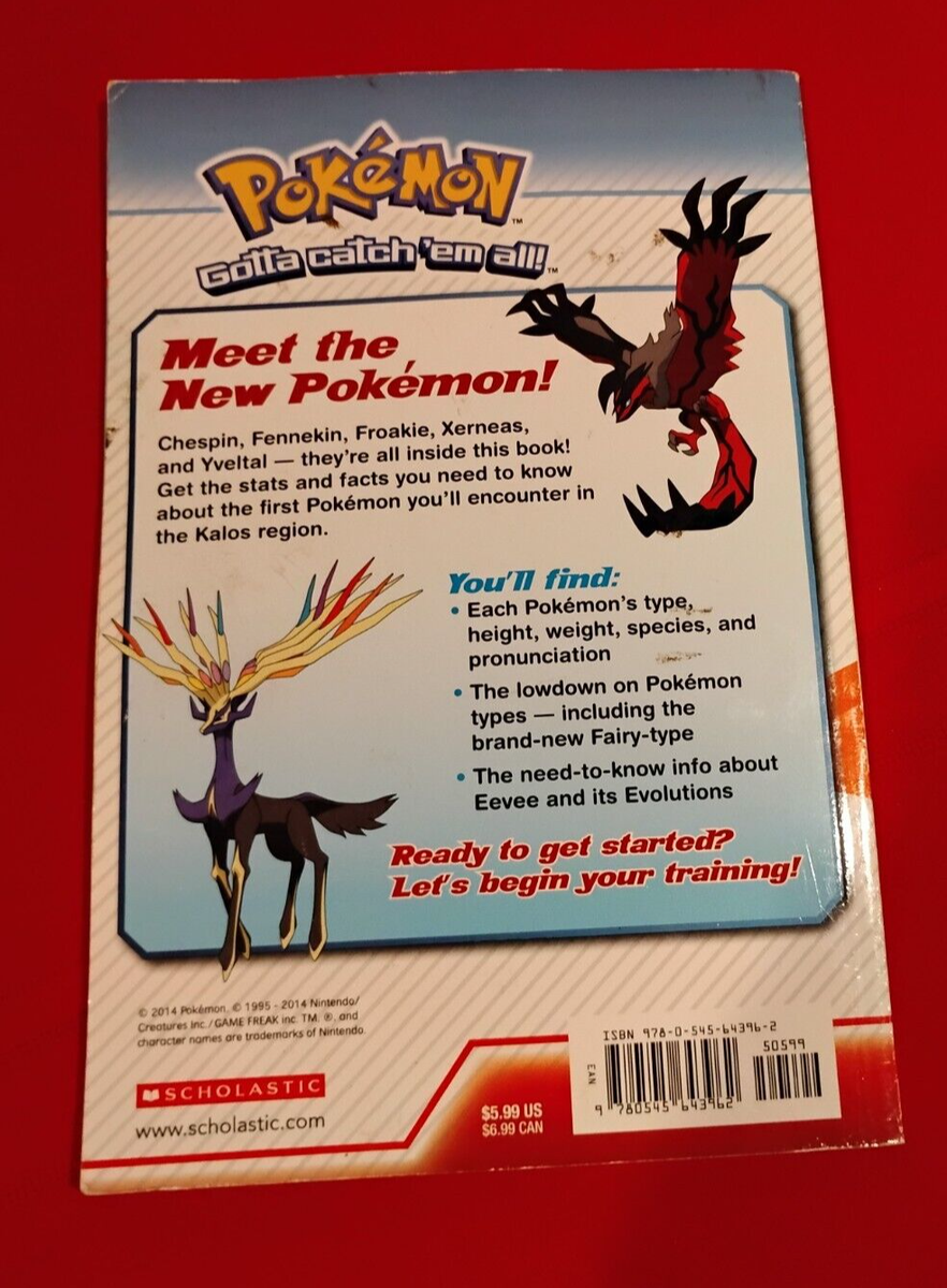 Scholastic Pokemon Kalos Beginners Handbook Pikachu