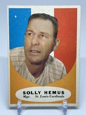1961 Topps #139 Solly Hemus